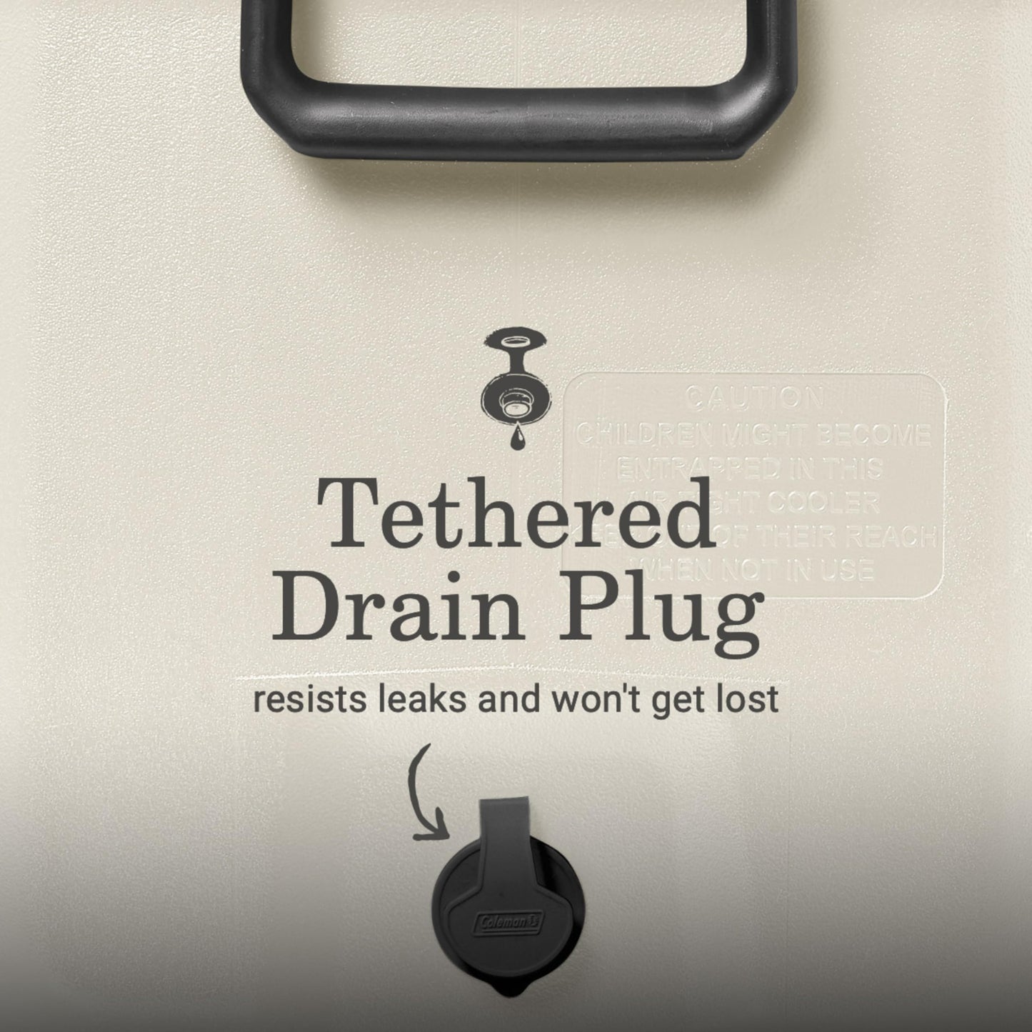 Insulated Leak-Resistant Portable Hard Cooler