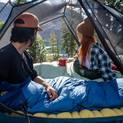 550 Fill Power Down Mummy Sleeping Bag for Backpacking