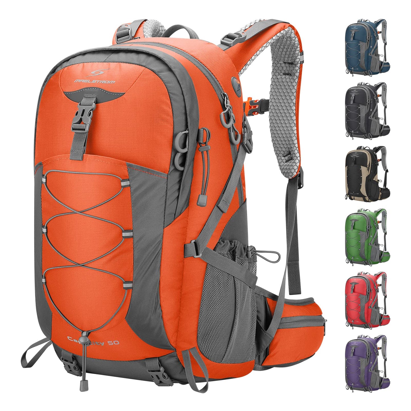 Waterproof Hiking Backpack with Rain Cover