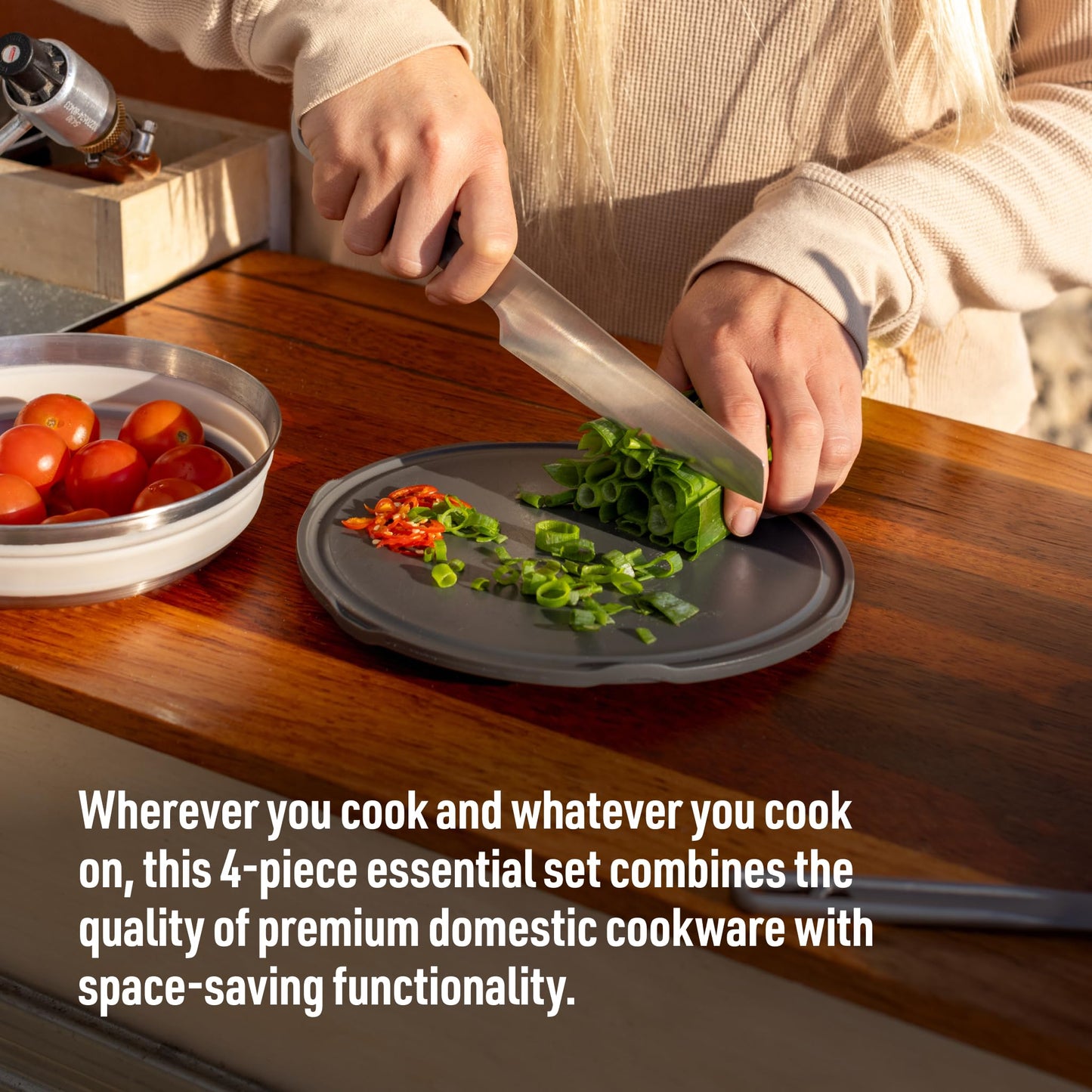 Essential Camping Kitchen Cookware Set
