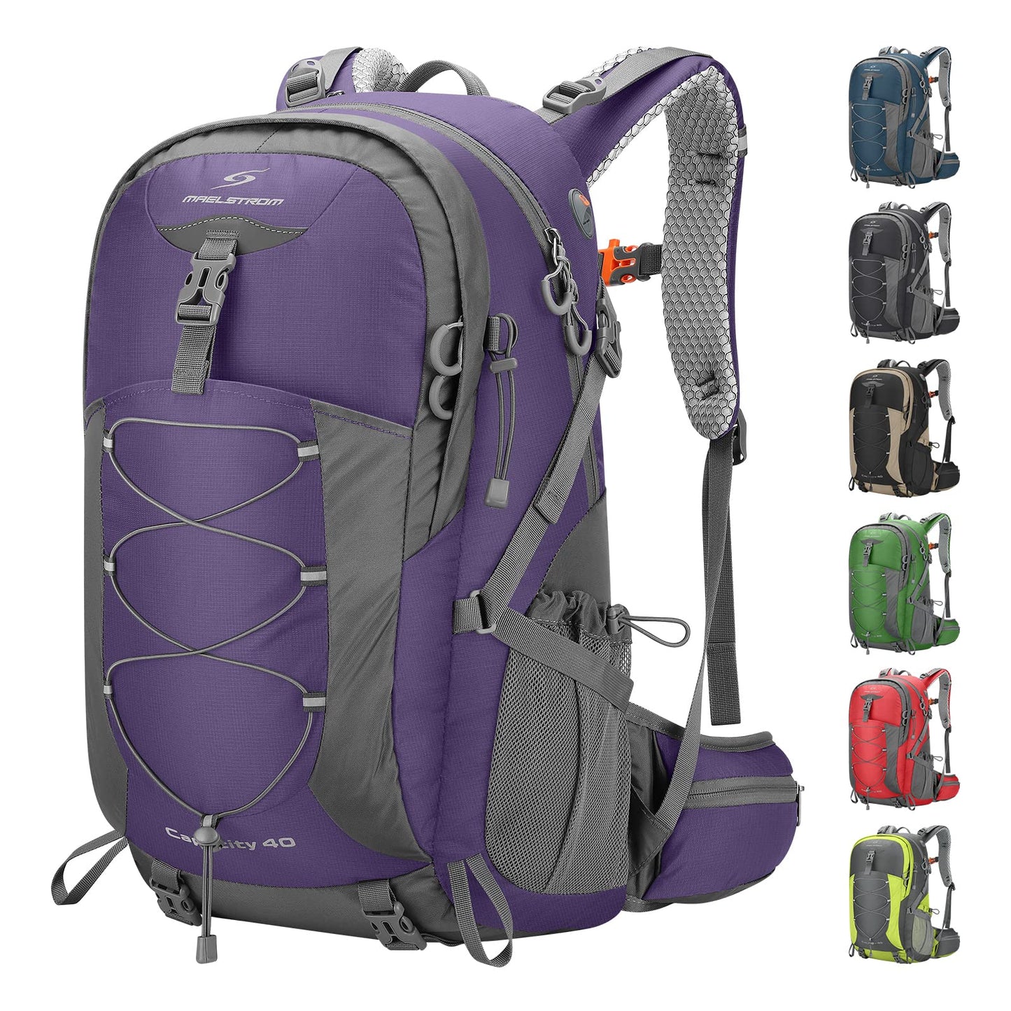 Waterproof Hiking Backpack with Rain Cover