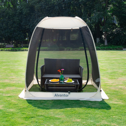 Pop-Up Screen House with UPF 50+ Sun Protection