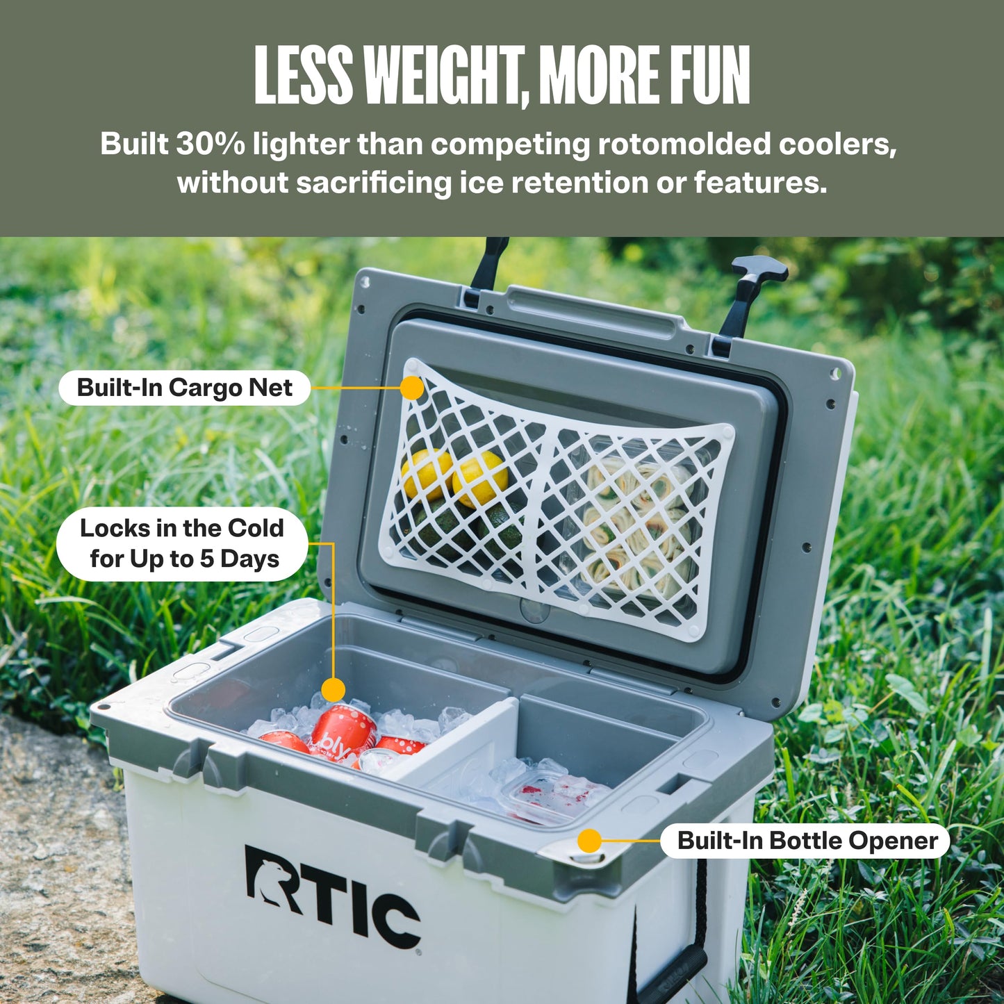RTIC 32 QT Ultra-Light Hard Cooler