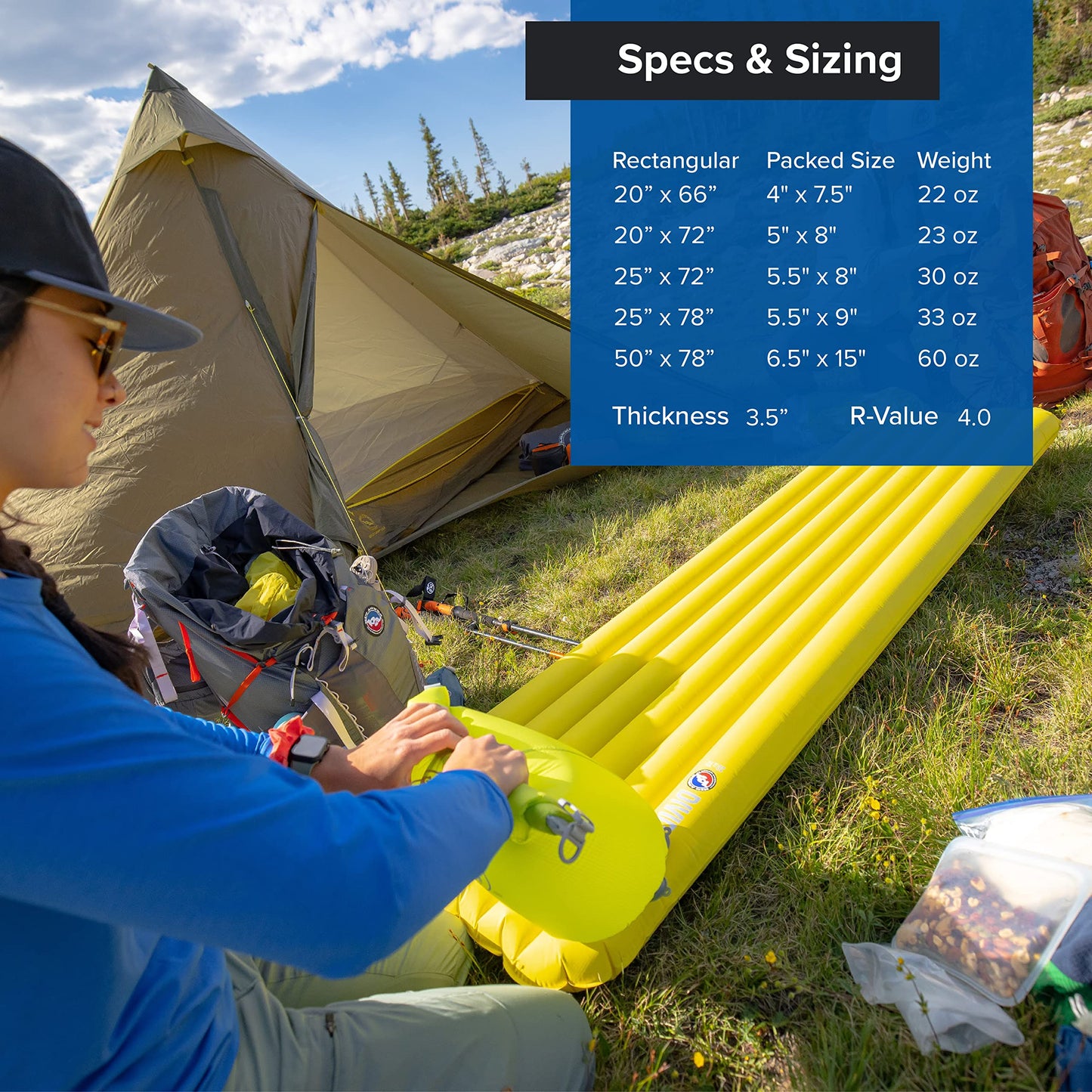 Big Agnes Divide - Air Chamber Sleeping Pad